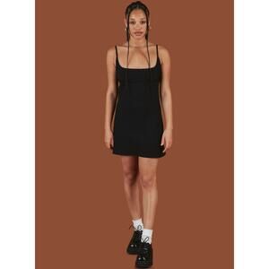UNIF Forever Mini Sleeveless Dress - M - Black